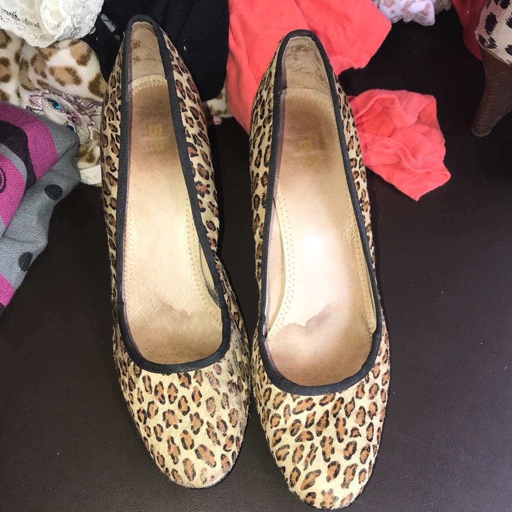 B.P. From Nordstrom Faux Fur Leopard Print EUC. 🖤